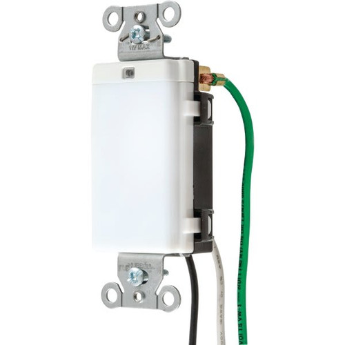 Hubbell 20 Amp 120/277 Vac Decorator Nightlight Switch