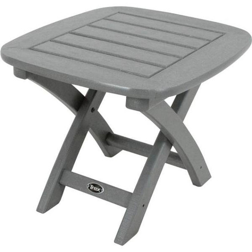 Trex Outdoor Furniture 21 In. X 18 In. Yacht Club Stepping Stone Patio Side Table