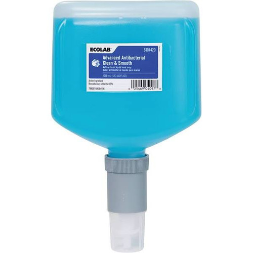 Ecolab 1250ml Advanced Antibacterial Clean And Smooth Hand Soap, Case Of 4