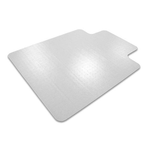 Advantagemat Vinyl Lipped Chair Mat For Carpets Up To 1/4" - 45" X 53"