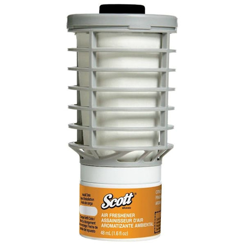 Scott Essential Continuous Release Air Freshener, Citrus Scent Case Of 6