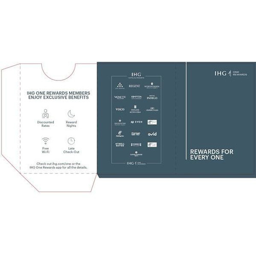 Ihg One Rewards Key Wallet - Pocket Case Of 1000