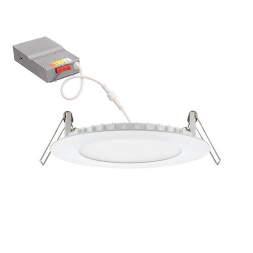 Juno 4" Wafer-Thin Led Downlight, Switchable Cct 27/30/35/40/50k Wh