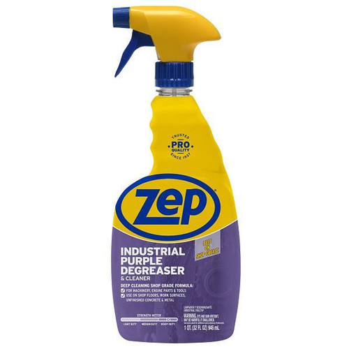 Zep Industrial Purple Cleaner Degreaser 32 Oz Case Of 12