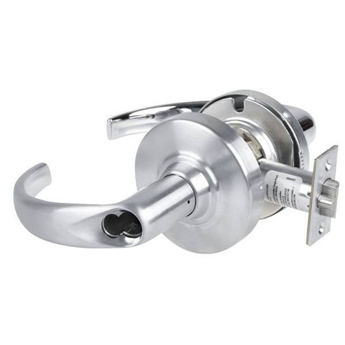 Schlage Grade 1 Storeroom Lock, Fsic Prep Less Core, Sparta Lever, Satin Chrome