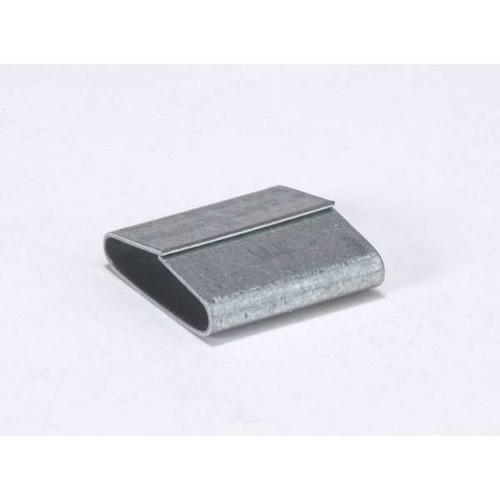 Pac Strapping Products 1/2"W Metal Seals Push-Style-Steel Strapping Case Of 1000