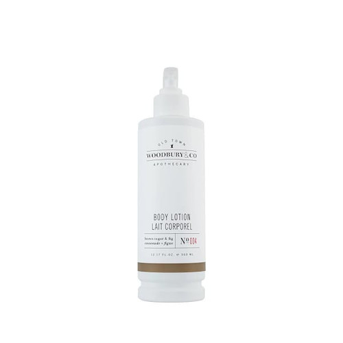 Wyndham Woodbury 360ml Brown Sugar/Fig Body Lotion Round Pump Bottle Case Of 40