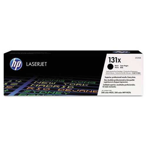 HP 131x High-Yield Black Original Laserjet Toner Cartridge