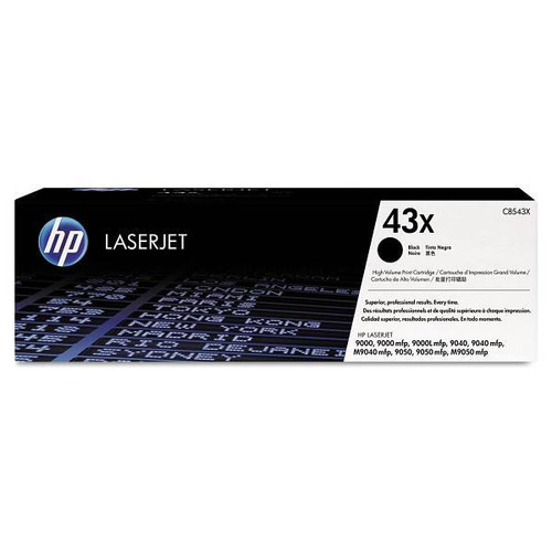 HP 43x High-Yield Black Original Laserjet Toner Cartridge