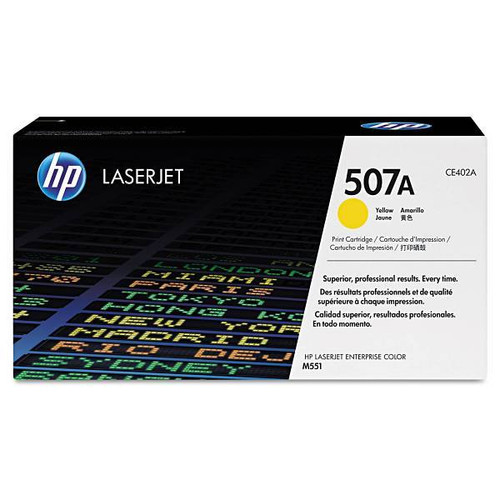 HP 507a Yellow Original Laserjet Toner Cartridge