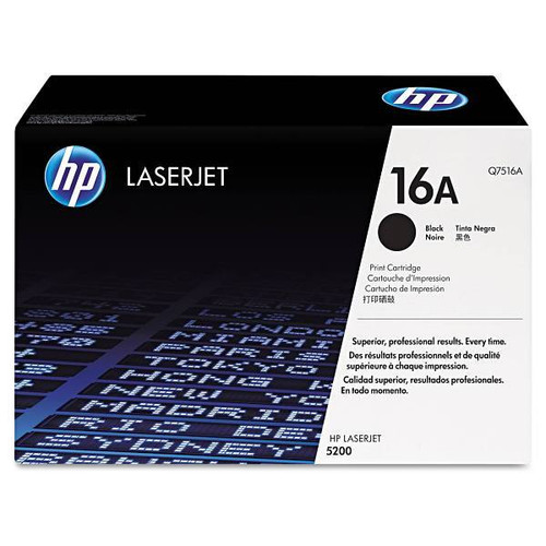 HP 16a Black Original Laserjet Toner Cartridge