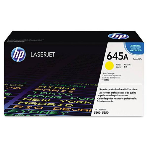 HP 645a Yellow Original Laserjet Toner Cartridge