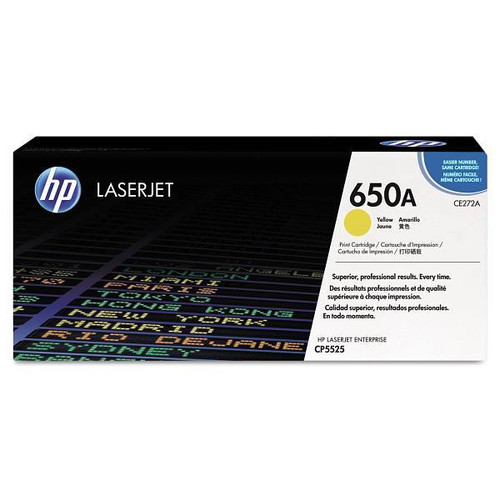 HP 650a Yellow Original Laserjet Toner Cartridge