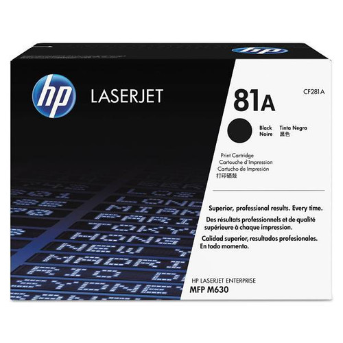 HP 81a Black Original Laserjet Toner Cartridge