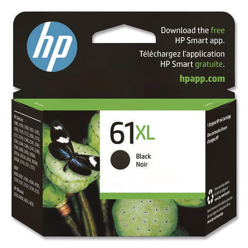 HP 61xl High-Yield Black Original Ink Cartridge