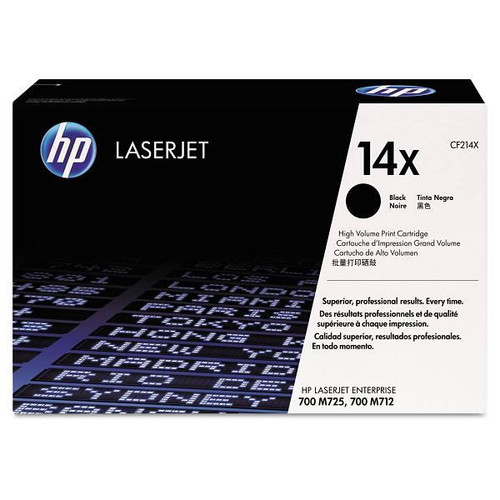 HP 14x High-Yield Black Original Laserjet Toner Cartridge