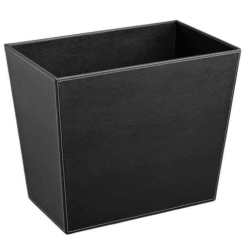 Erwyn Cordoba 16qt Black Wastebasket Hampton Case Of 6