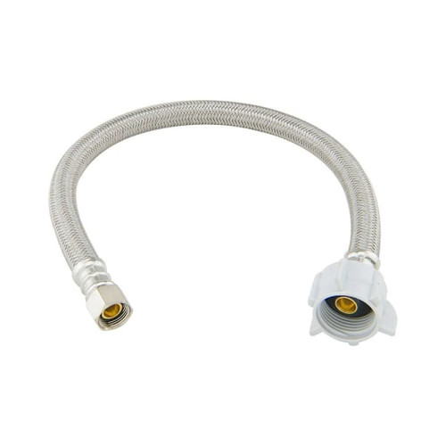 Brasscraft Braided Polymer Faucet Connector, 1/2" FIP X 1/2" FIP X 16" Length