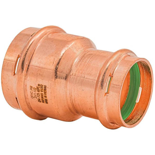 Quickfitting Surepress 2" Press X 1-1/2" Press Copper Reducing Coupling