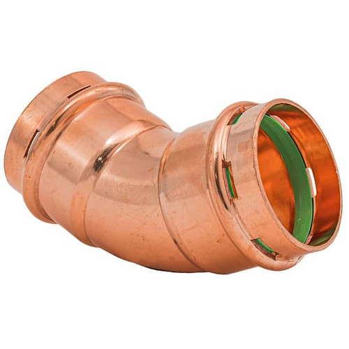 Quickfitting Surepress 2" Press X 2" Press Copper 45° Elbow Fitting