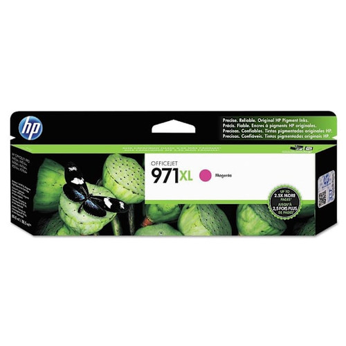 HP 971xl, (Cn627am) High-Yield Magenta Original Ink Cartridge