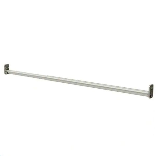 Adjustable Closet Rod, Zinc Plated, 30" To 48"