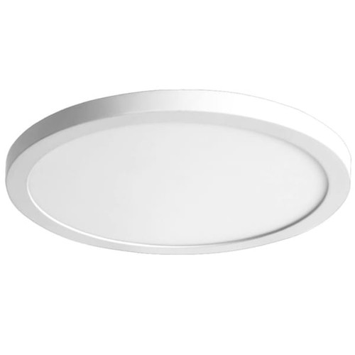 J&h LED 12 In LED Flush Mount Ceiling Light, Low Profile Puck, 2700k/4000k/5000k