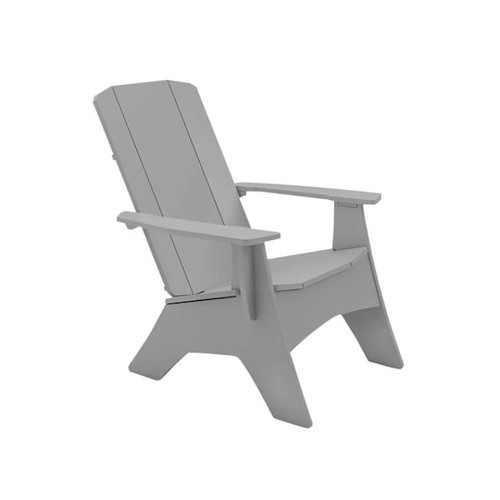 Ledge Lounger Mainstay Adirondack Regular-Ready To Assemble-Gray