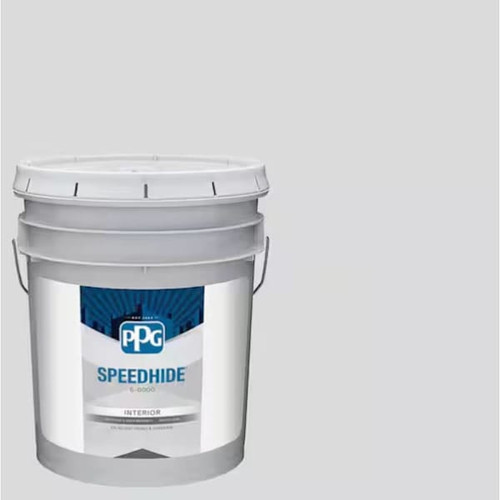 PPG Speedhide Interior Latex, Eggshell, Thin Ice, 5 Gallon