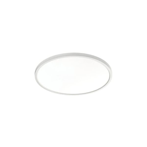 Afx Edge Round 24" LED Flush Mount White 120-277v 27/30/35/40/50k