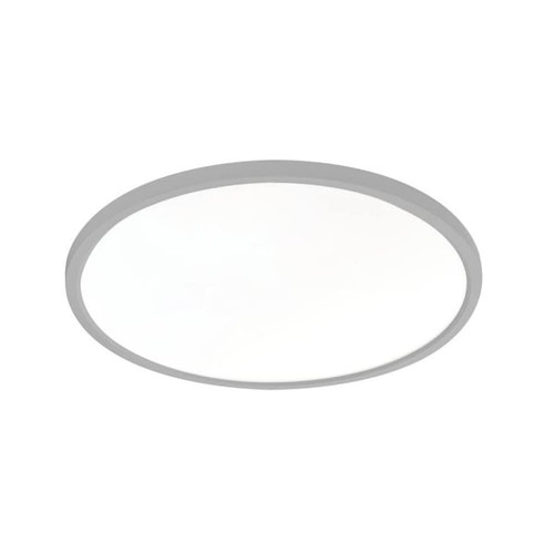 Afx Edge Round 20" LED Flush Mount Satin Nickel 120-277v 27/30/35/40/50k