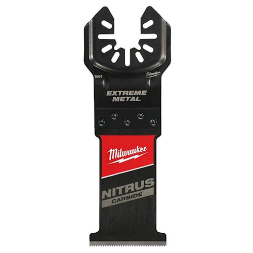 Milwaukee Nitrus Carbide Extreme Metal Open-Lok Multi-Tool Blade, Package Of 3