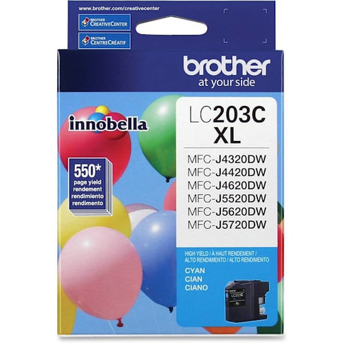 Brother Lc203 High-Yield Ink Cartridges - Cyan