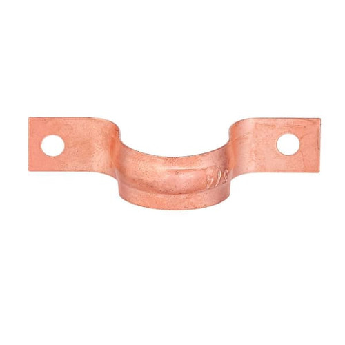 Oatey 1/2 In. 2-Hole Copper Tube Strap 12/Bag