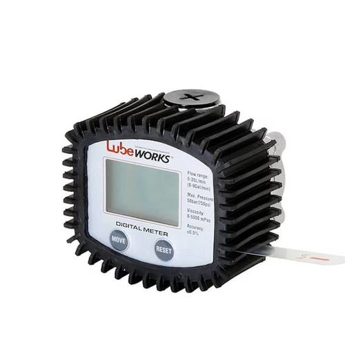 Lubeworks Digital Oil Control Meter 1 To 10 GPM 35 Lpm