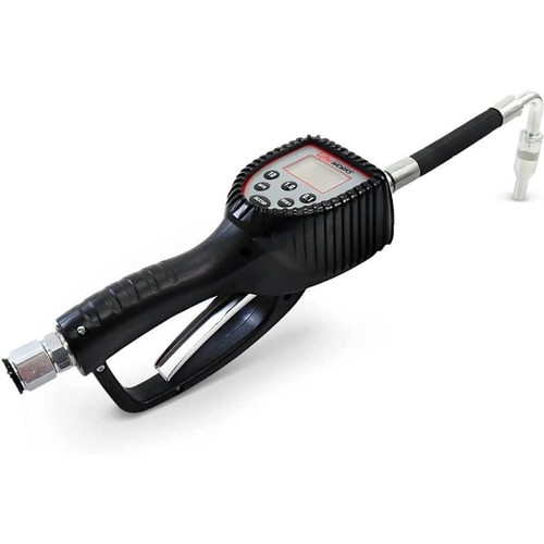 Lubeworks Oil Gun -10gpm, 1/2" Npt Inlet, Flexible Nozzle & Locking Trigger
