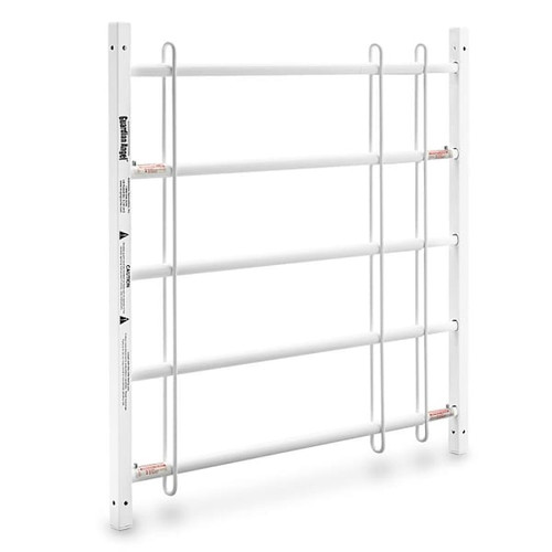 Guardian Angel Adjustable Window Guard, 5-Bar, 14"-17" X 21-3/4"
