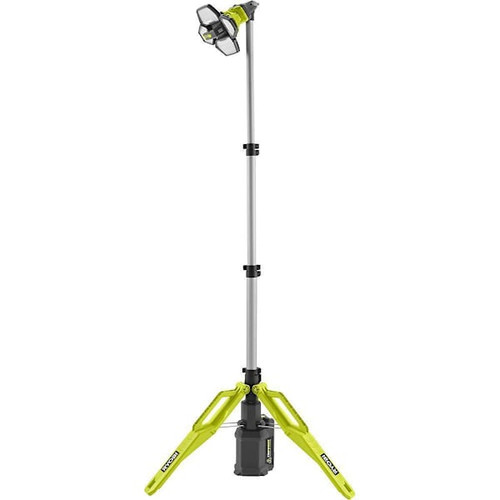 Ryobi One+ 18v LED Hybrid Tri-Power Tripod Light - Tool Only