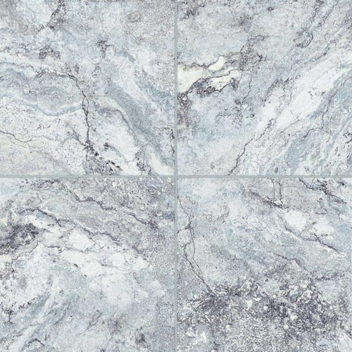 Armstrong Flooring Alterna Gravity Tile, Fog Lapis, 16" X 16", Case Of 25