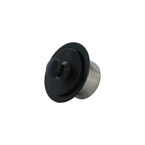 LSP Rapid Fit 1-7/8" Coarse Thread Press N Lift Drain Assembly Matte Black