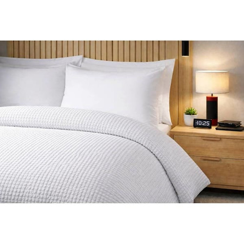 Integra Fabrics Wells Full-Queen Decorative Top Sheet  96" X 98" Case Of 12