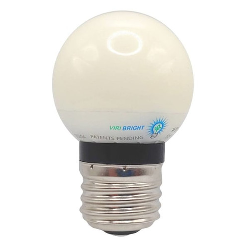 Viribright 2 Watt G15 LED Bulb, E26, Dimmable, 90 Cri, 2700k, Frosted