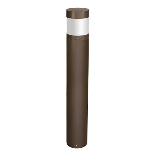 Current Lighting Exo LED Sling Round Bollard, 3000k/4000k/5000k, Dark Bronze