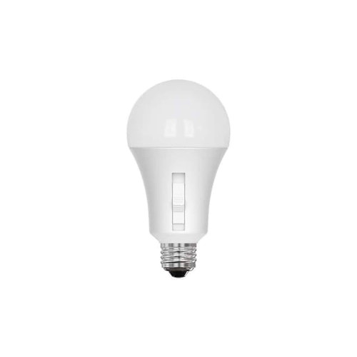 Viribright 9 Watt A19 LED Bulb, E26, Non-Dimmable, Selectable Cct, Package Of 2