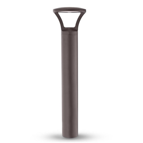 Liteco LED Outdoor Commercial Bollard, Selectable Lumen, Cct, And Watt, Bronze