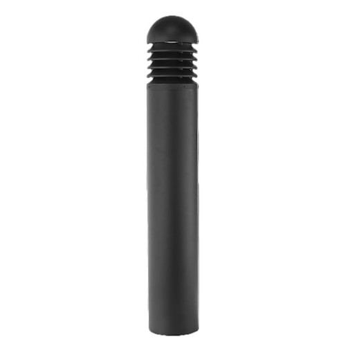 Liteco LED Outdoor Louver Bollard, Selectable Lumen, Cct, And Watt, Black