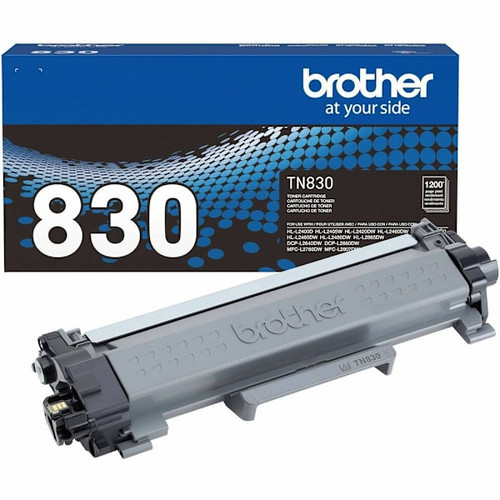 Brother Tn830 Original Standard Yield Laser Toner Cartridge Black