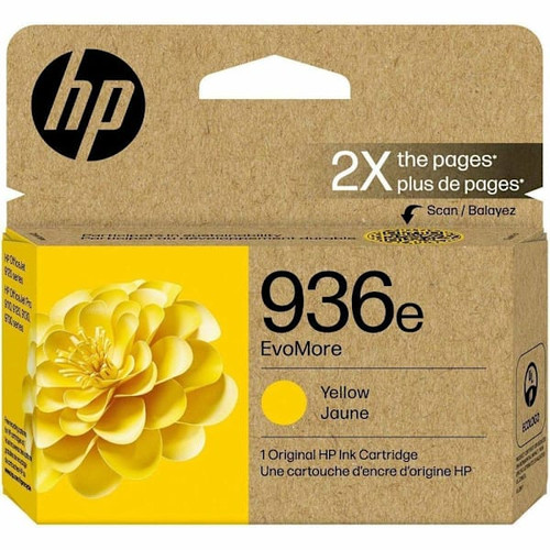 HP Evomore 936e Original High Yield Inkjet Ink Cartridge Yellow