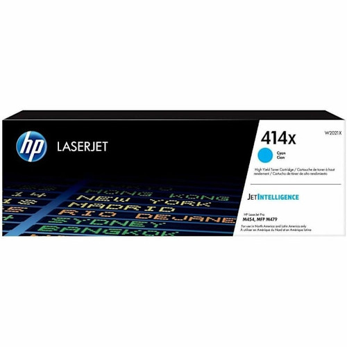 HP 414x W2021x Original High Yield Laser Toner Cartridge Cyan