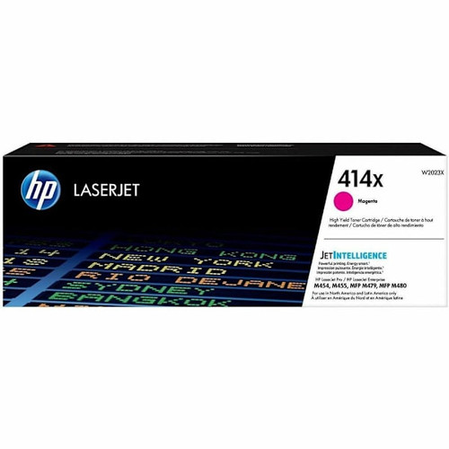 HP 414x W2023x Original High Yield Laser Toner Cartridge Magenta